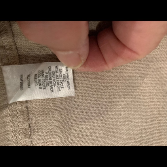 Hinge blazer jacket in pale taupe size Medium. THIS LISTING IS FOR JACKET ONLY. - Picture 8 of 8